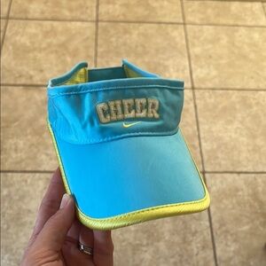 Nike Cheer Kids Visor - Blue and Yellow